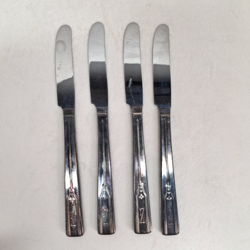 Vintage Silverware Knives ROGERS MFG. CO EXTRA PLATE ORIGINAL ROGERS